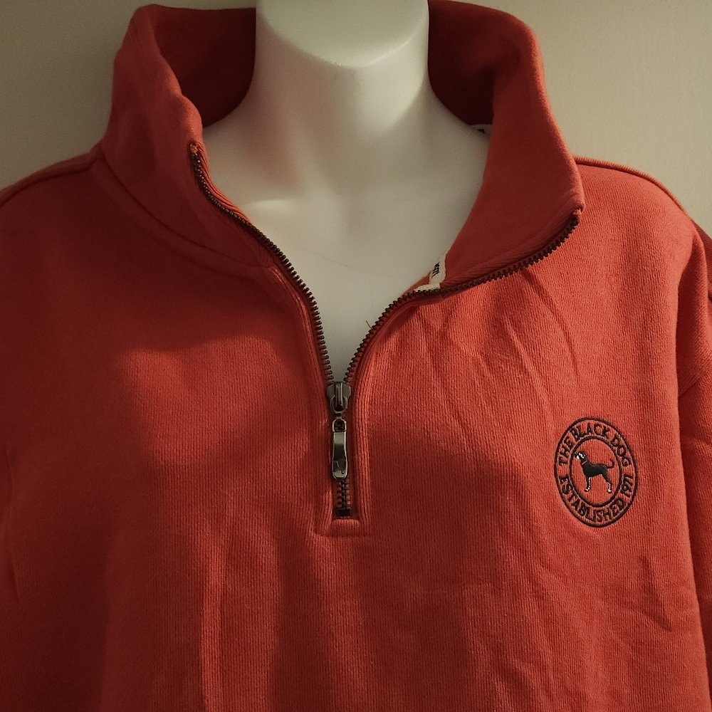 The Black Dog Heavyweight 1/2 Zip Sweatshirt. Size l. Preloved.
